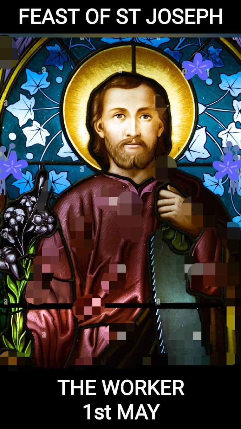 FEAST OF SAINT JOSEPH THE WORKER 1st MAY Prayers and Petitions