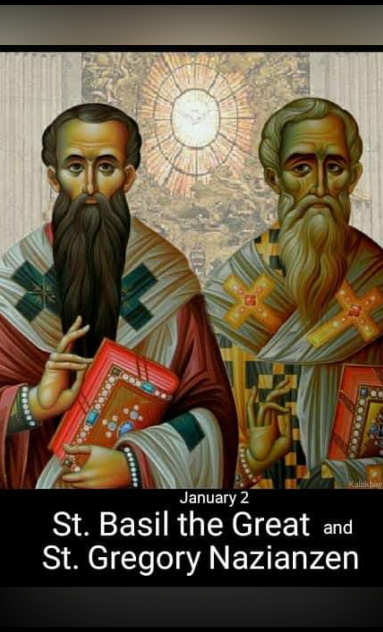 FEAST OF SAINTS BASIL AND GREGORY 2nd JANUARY Prayers And Petitions