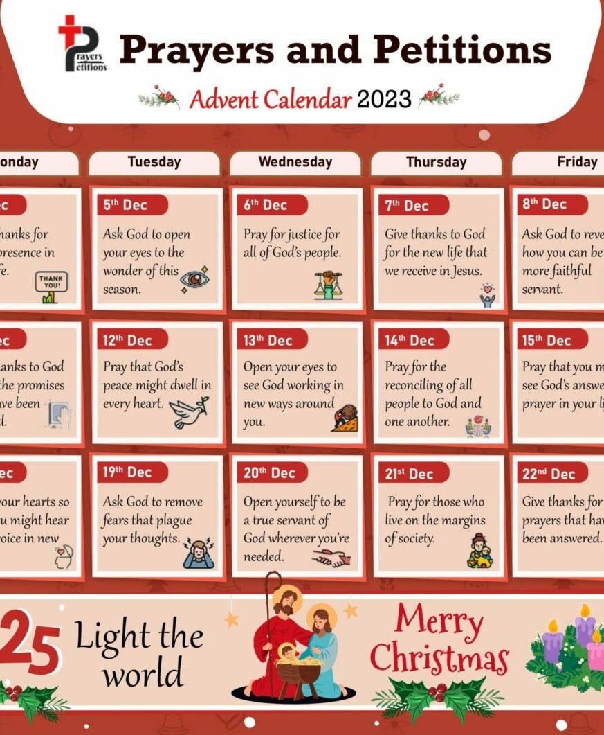 Advent 2023 - Prayers and Petitions